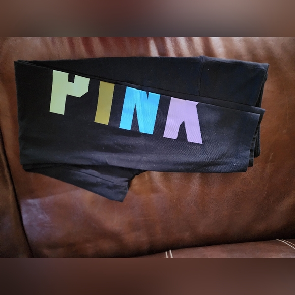 Victoria Secrets Pink Leggings - Picture 3 of 4